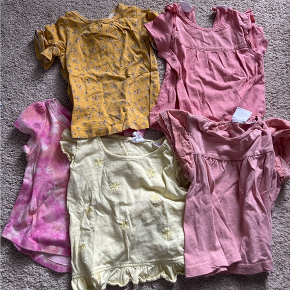 Zara Other - Set of 5 Girls' Short Sleeve Tops Zara